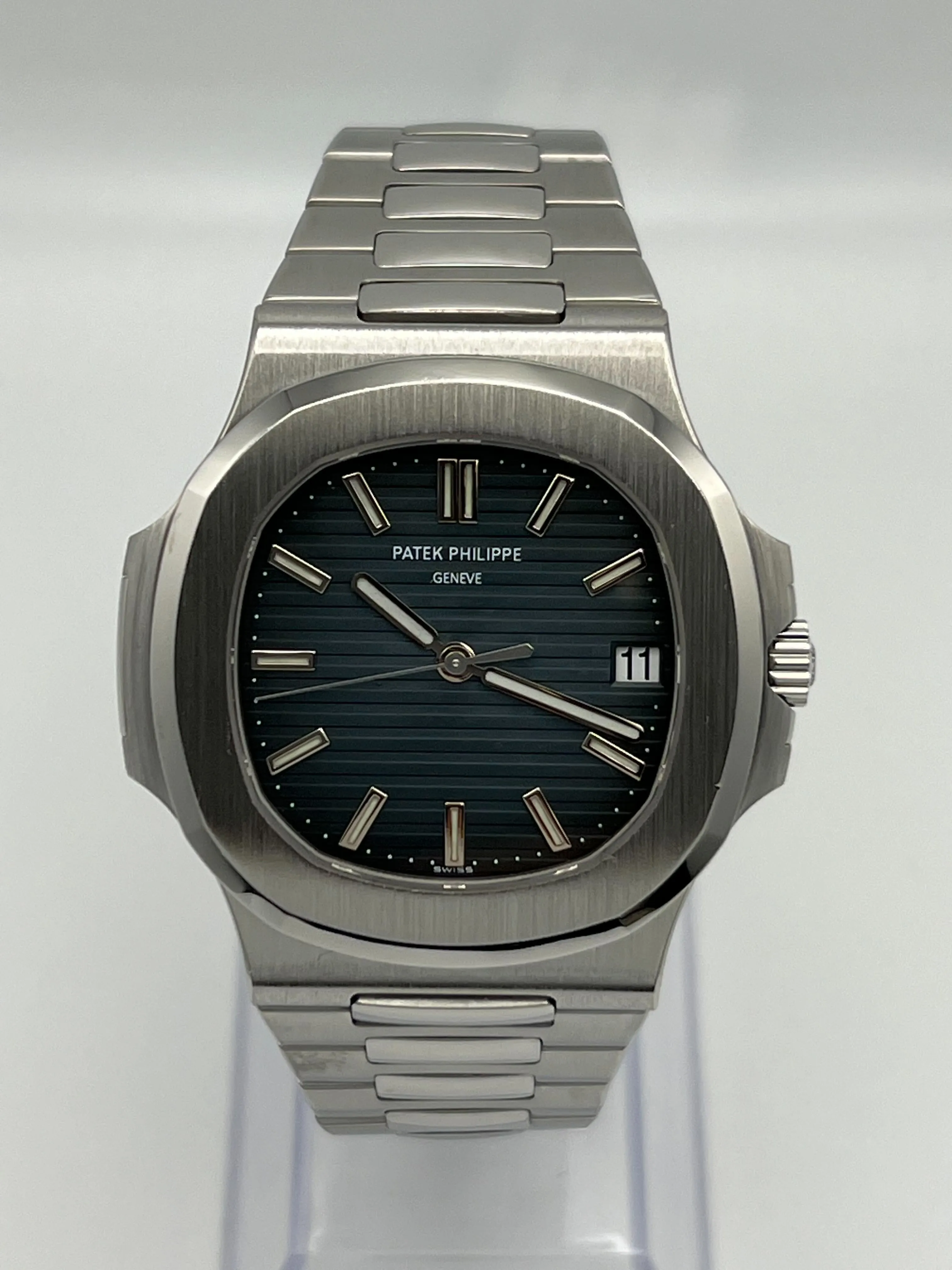 PP Luxury Watches Nautilus 5711/1A-001 Stainless Steel Blue Dial