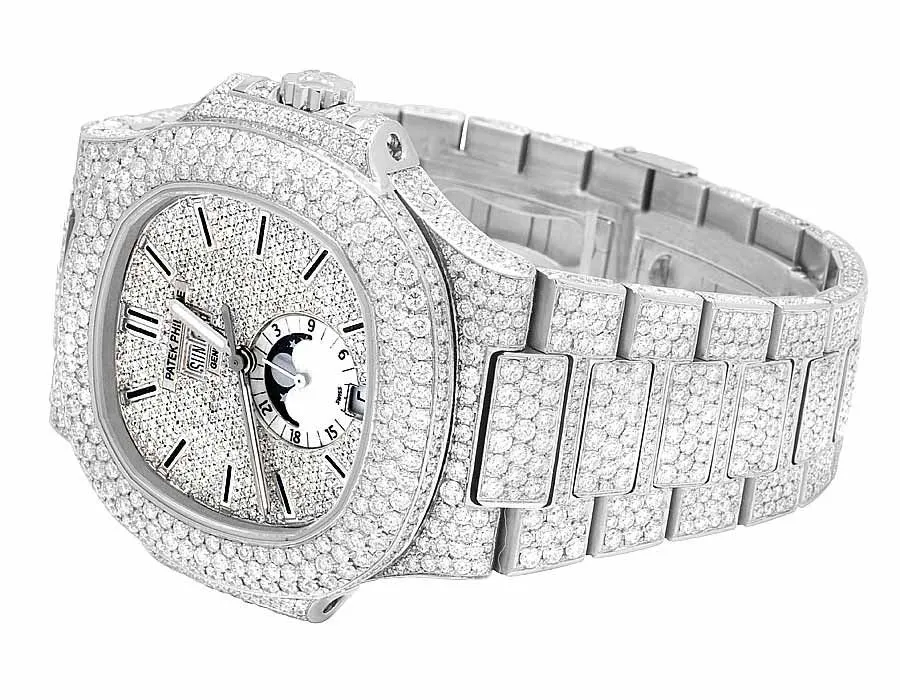 PP-Luxury-Watches Nautilus 5726/1A with 34.65 Ct VS Diamond