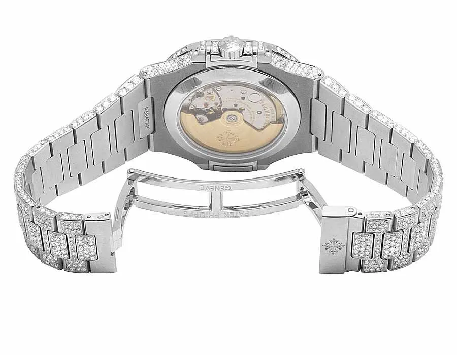 PP-Luxury-Watches Nautilus 5726/1A with 34.65 Ct VS Diamond