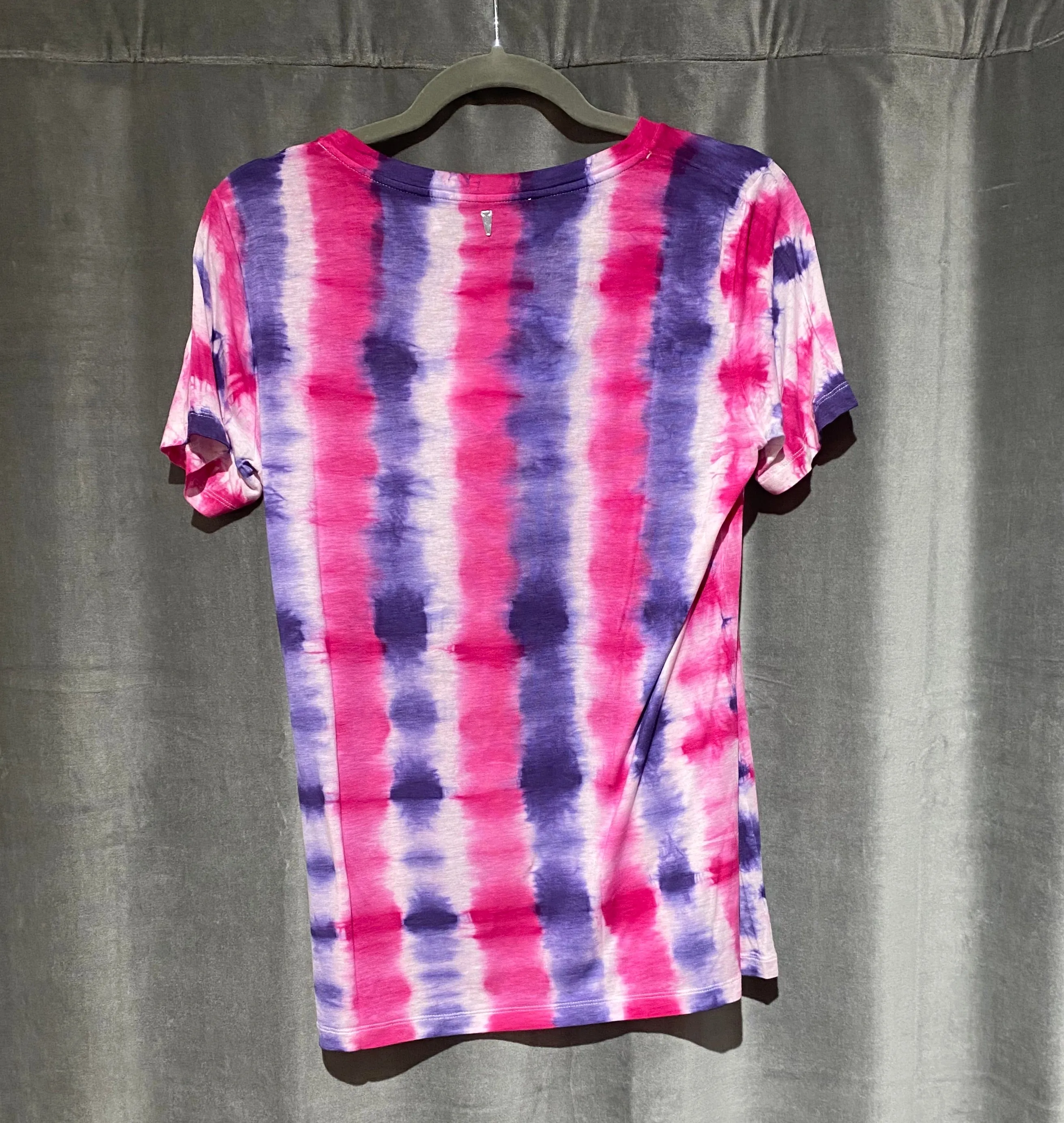 Prabal Gurung Pink and Purple Tie Dye T-Shirt