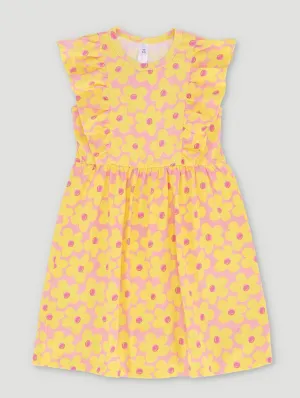 Pre-Girls Floral Skater Dress