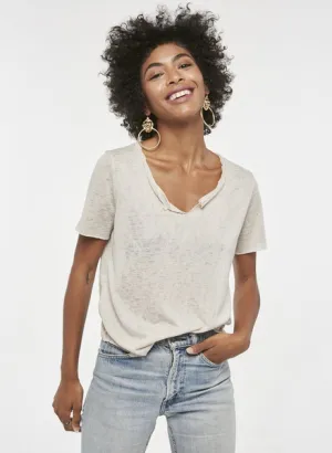 Project Social T S/S Suzie Shirtall Gauzy Knit Short Sleeve Tee