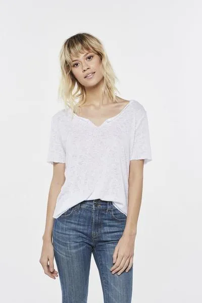 Project Social T S/S Suzie Shirtall Gauzy Knit Short Sleeve Tee