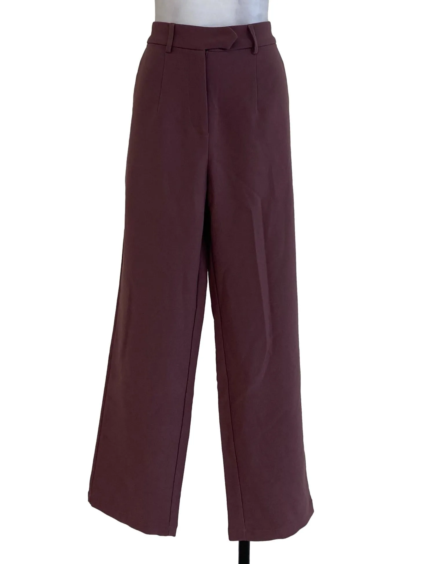 Purple Plain Pants