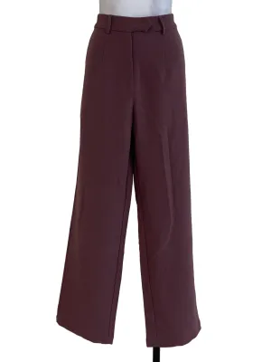 Purple Plain Pants