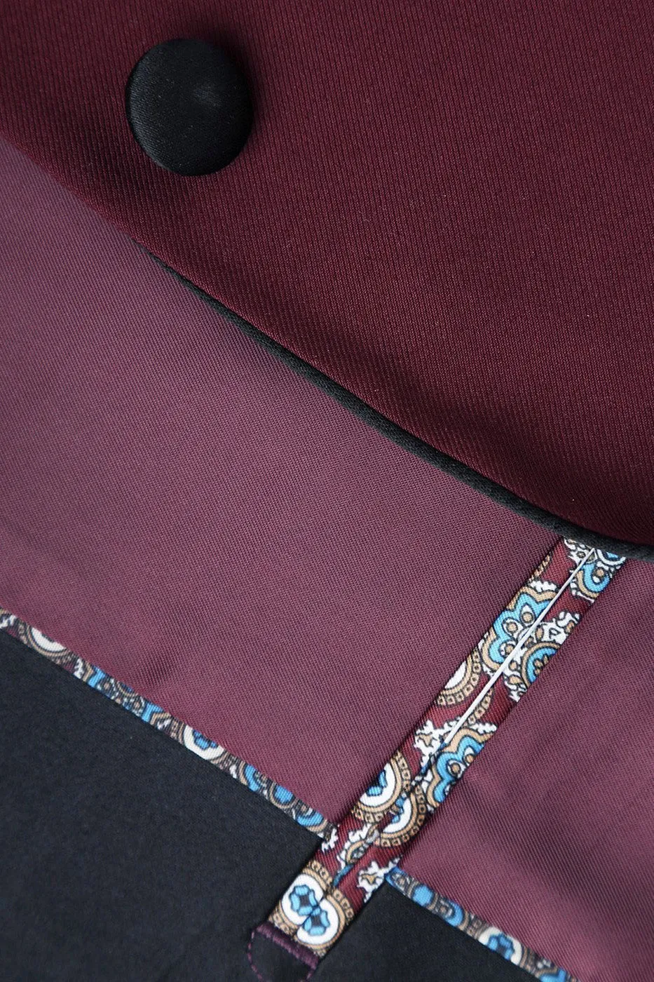 "Paris" Burgundy 1-Button Shawl Tuxedo (2-Piece Set)