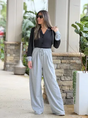 "Tammy" Crop Blazer And High Waisted Pants Set