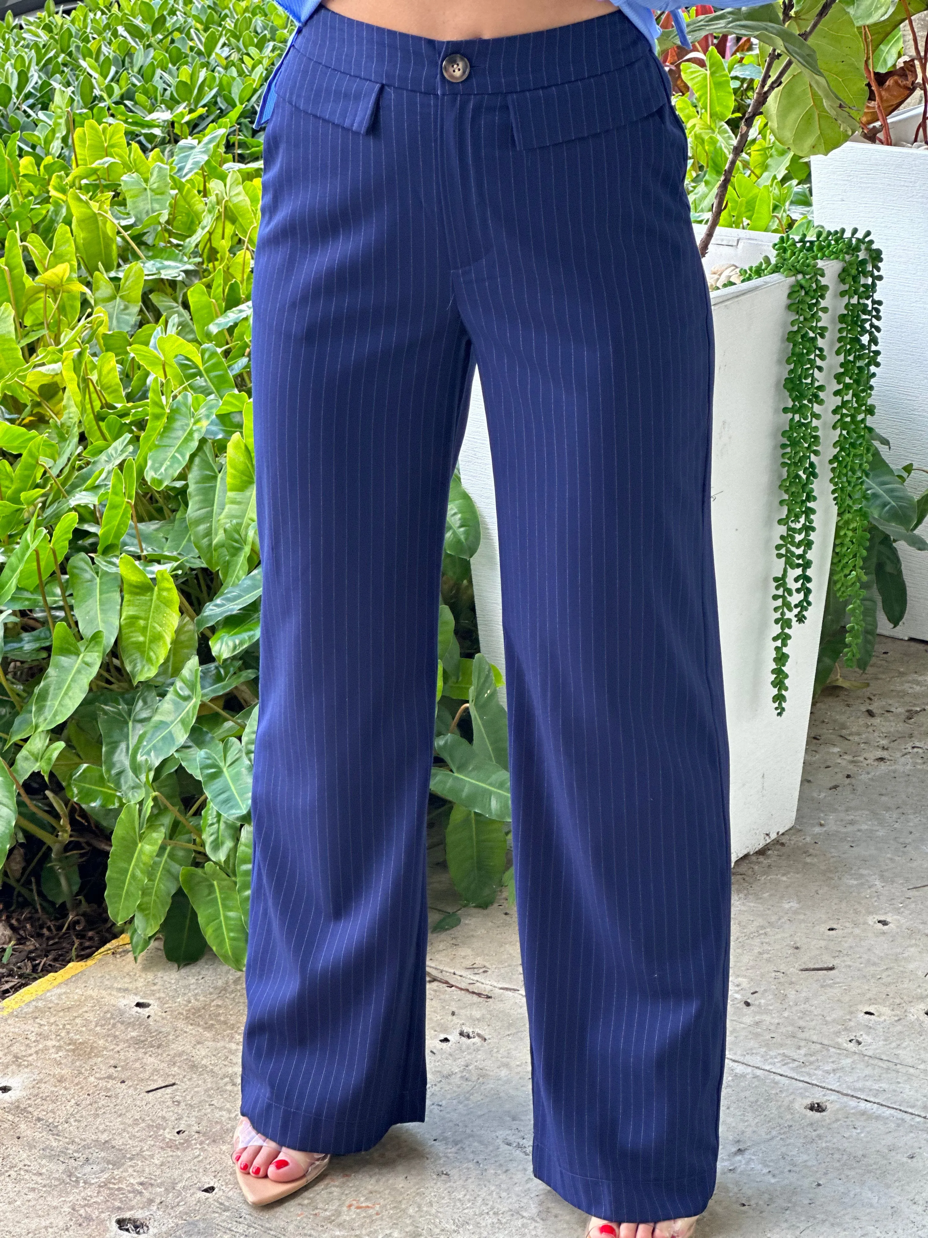 "Yary" Pockets High Waisted Pants