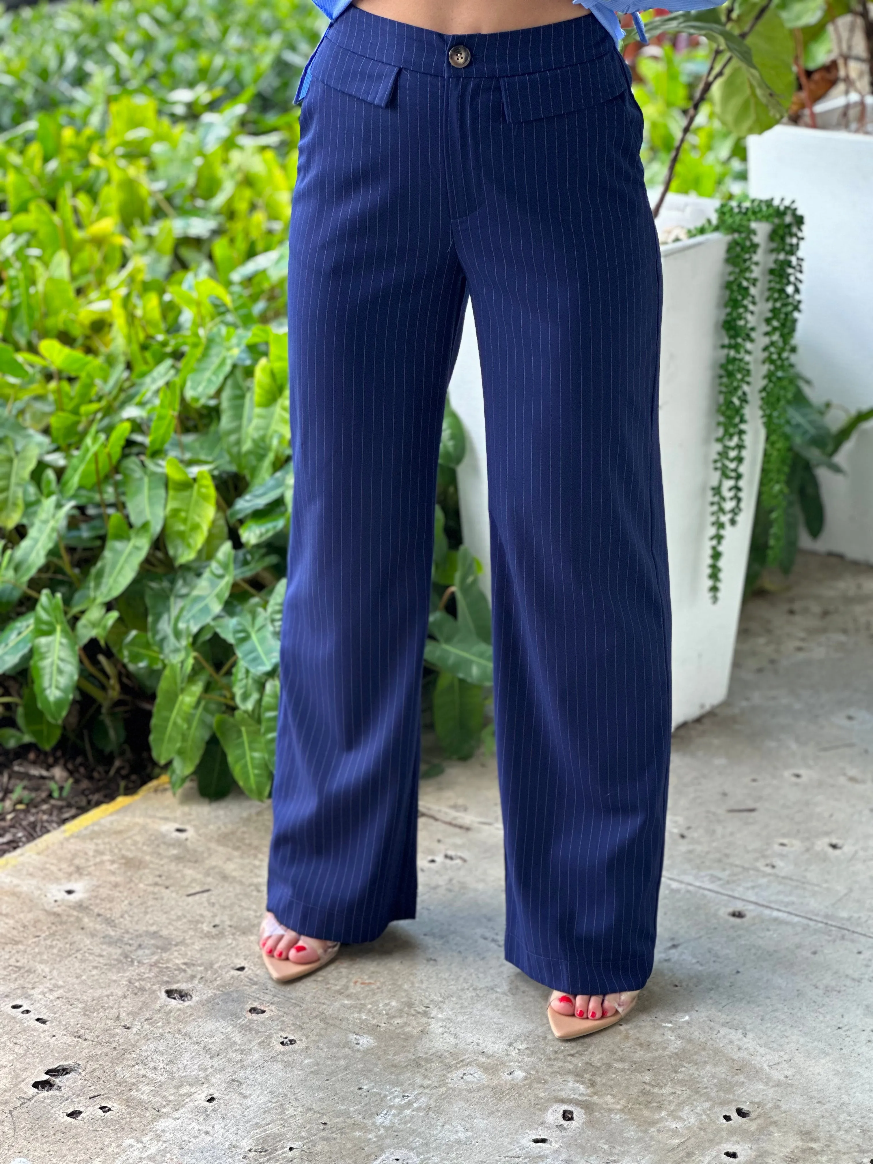 "Yary" Pockets High Waisted Pants