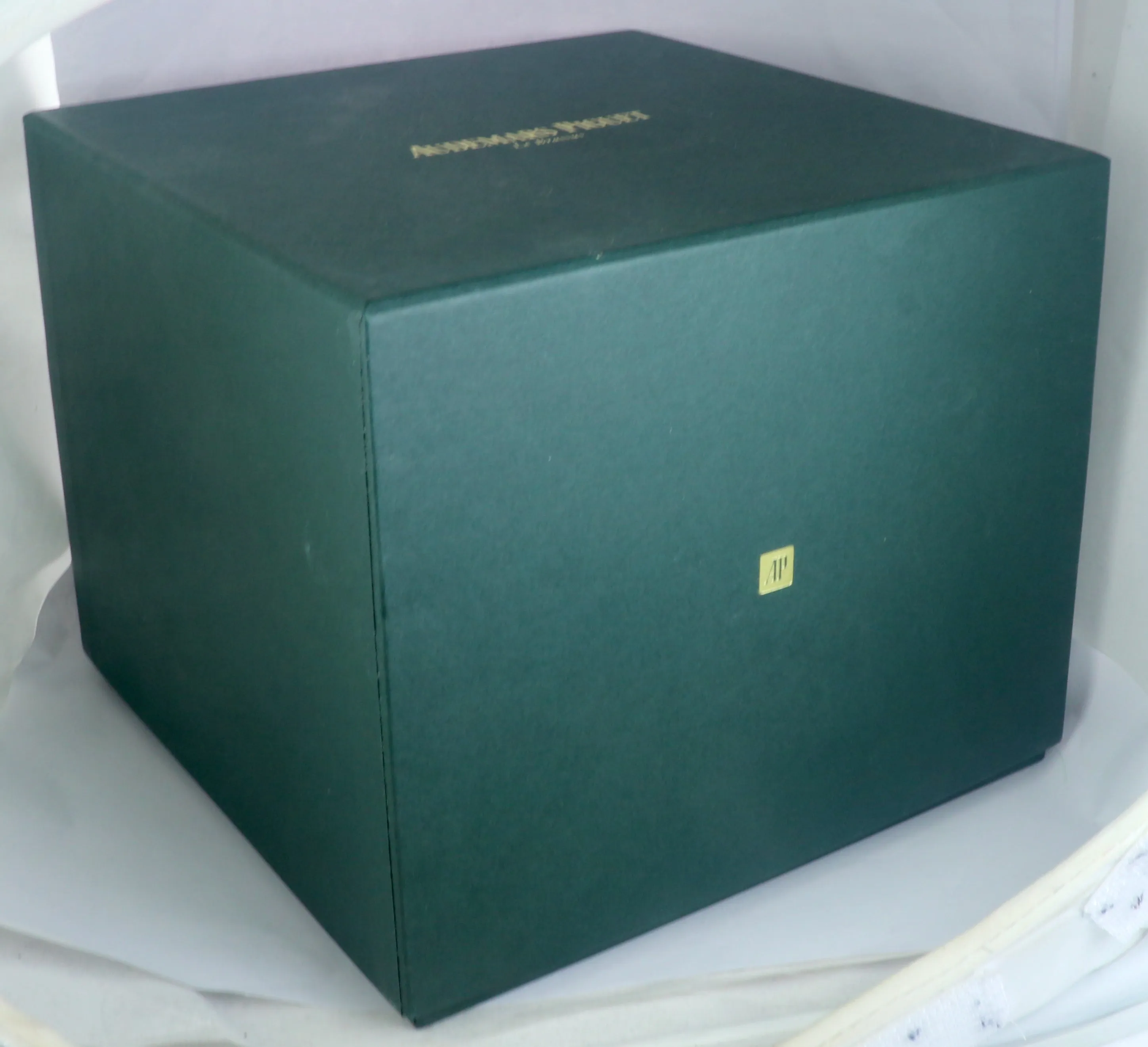 RARE MINT 2001 Audemars Piguet AP Royal Oak Day Date Moonphase Blue 36mm 25594