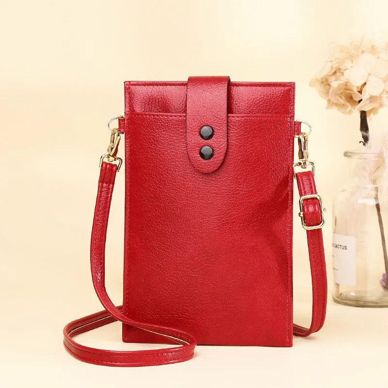 Realaiot Women Shoulder Wallets Famous Brand Phone Bags Card Holders Banknote Purse Clutch Messenger Shoulder Long Strap clutch bag