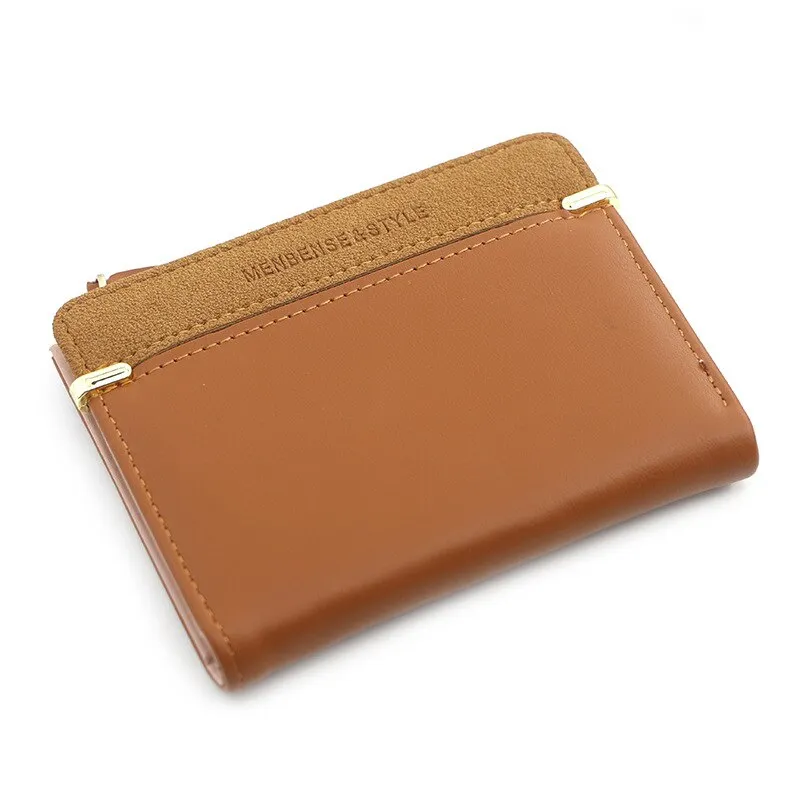 Realaiot Women's Wallet Short Women Coin Purse Fashion Wallets For Woman Card Holder Small Ladies Wallet Female Hasp Mini Clutch For Girl