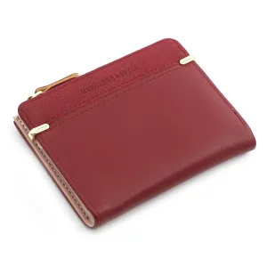 Realaiot Women's Wallet Short Women Coin Purse Fashion Wallets For Woman Card Holder Small Ladies Wallet Female Hasp Mini Clutch For Girl
