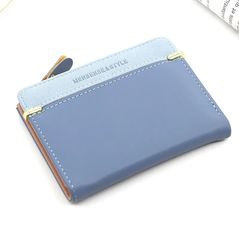 Realaiot Women's Wallet Short Women Coin Purse Fashion Wallets For Woman Card Holder Small Ladies Wallet Female Hasp Mini Clutch For Girl