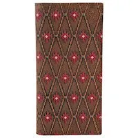Red Dirt Hat Co. Rodeo Wallet Red SW Pattern
