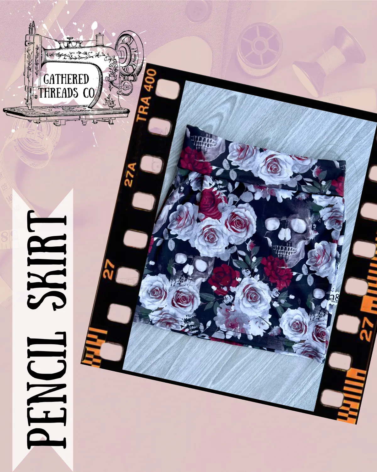 Red Smiley Flags Skirts
