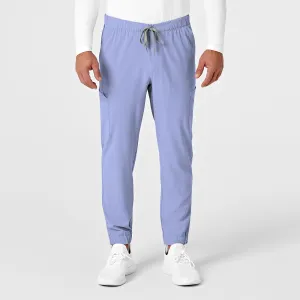 RENEW 5034 Men's Jogger Scrub Pants Ceil Blue