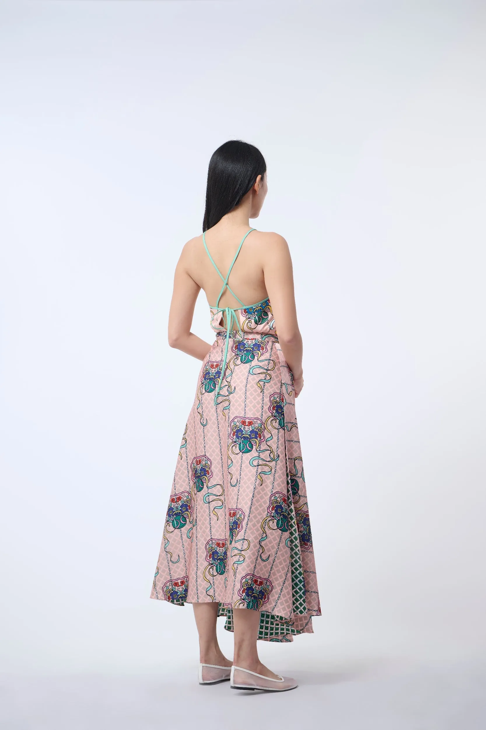 Reversible Wrap Skirt  - Ribbons Ballet