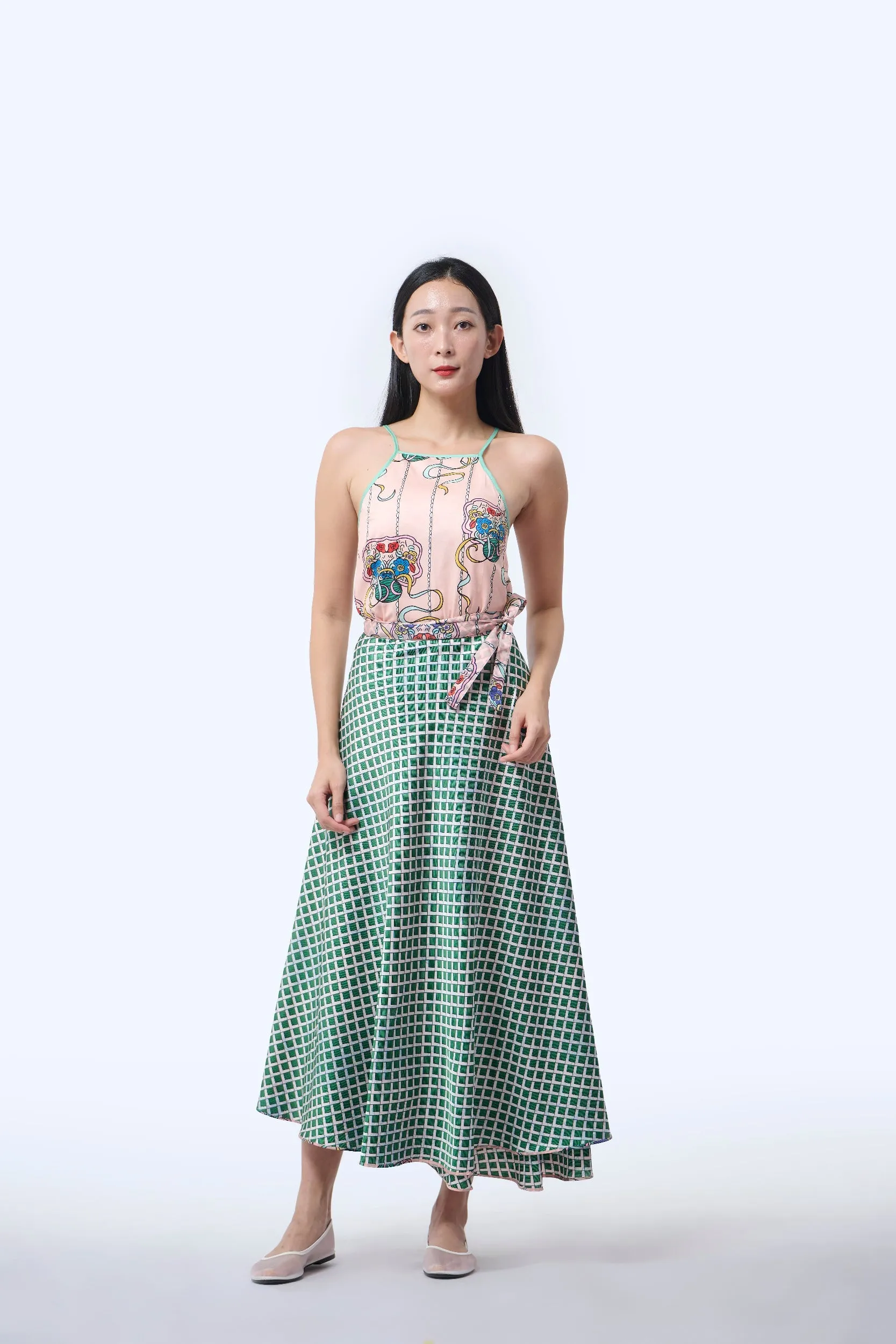 Reversible Wrap Skirt  - Ribbons Ballet