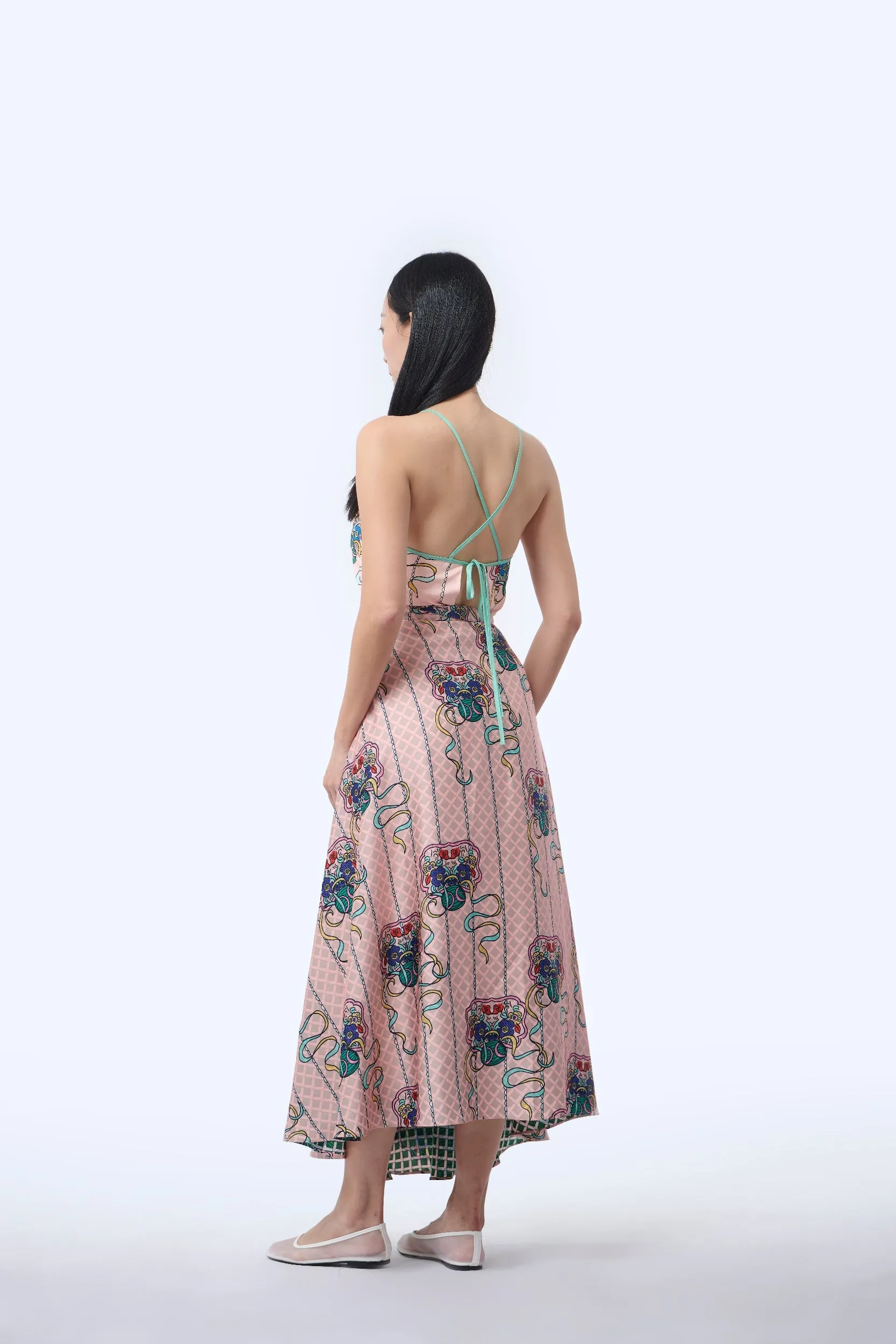 Reversible Wrap Skirt  - Ribbons Ballet