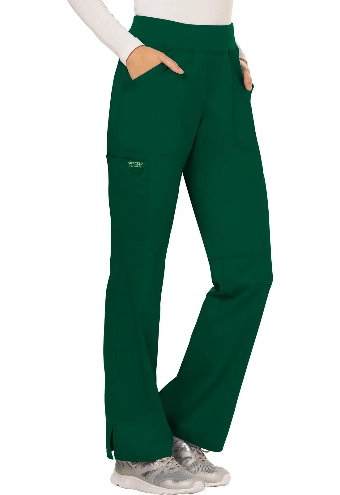 Revolution WW110 Mid Rise Straight Leg Pull-on Pants Hunter Green