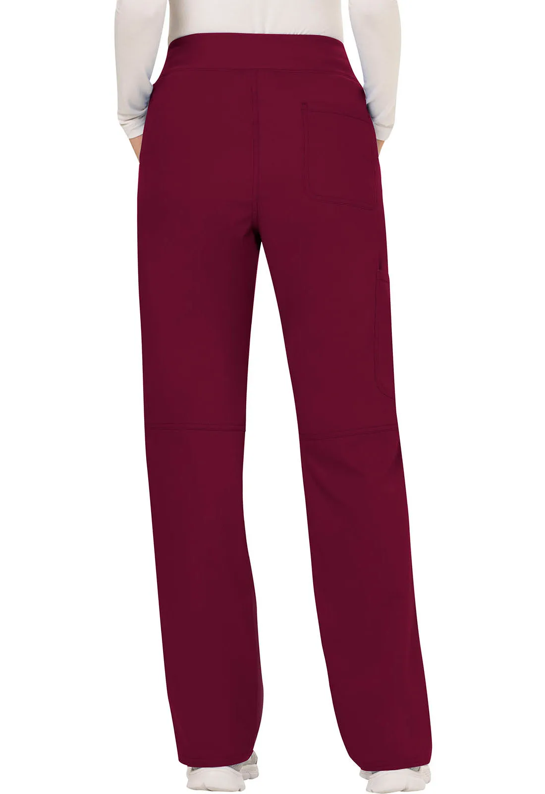 Revolution WW110 Mid Rise Straight Leg Pull-on Pants Wine