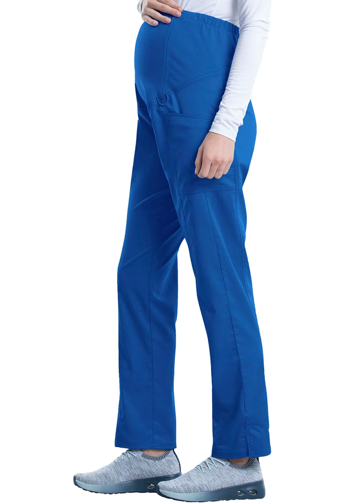 Revolution WW155 Maternity Straight Leg Pants Royal