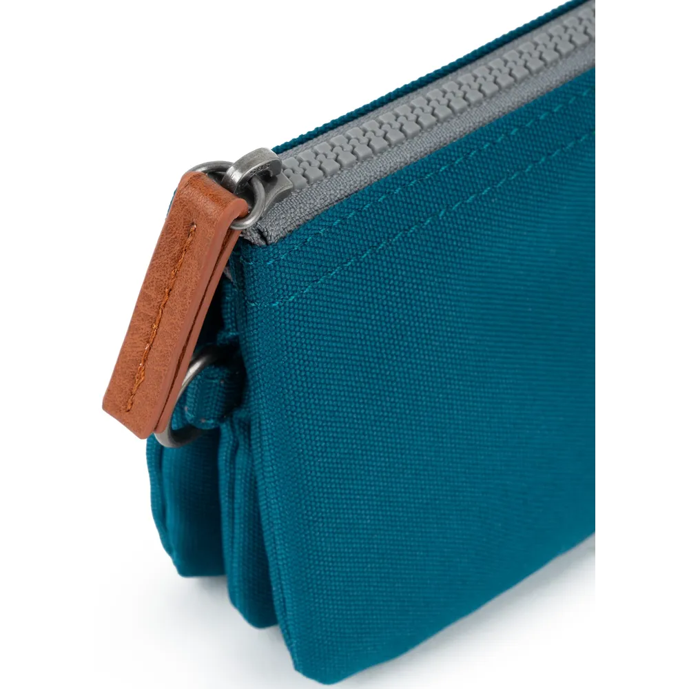 Roka Carnaby Recycled Canvas Sapphire Wallet