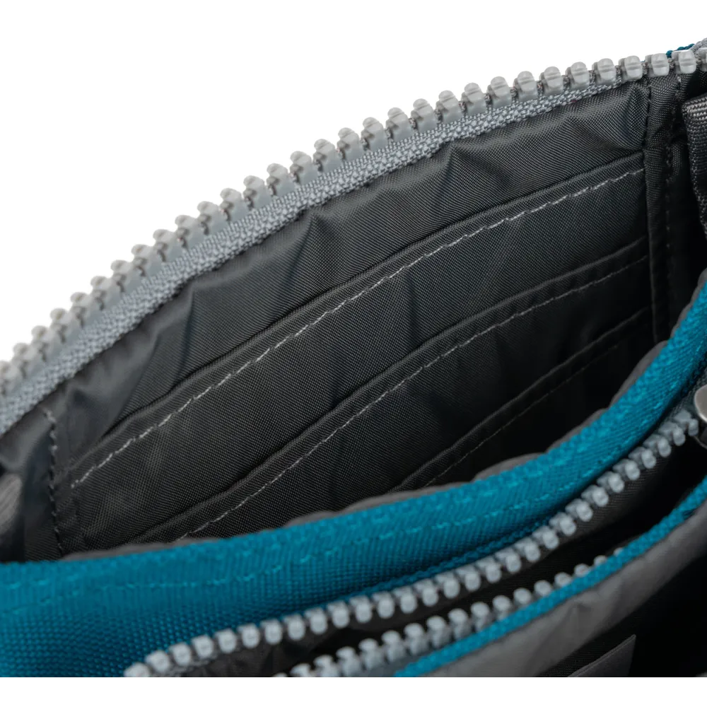 Roka Carnaby Recycled Canvas Sapphire Wallet