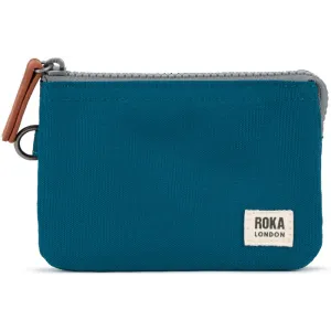 Roka Carnaby Recycled Canvas Sapphire Wallet