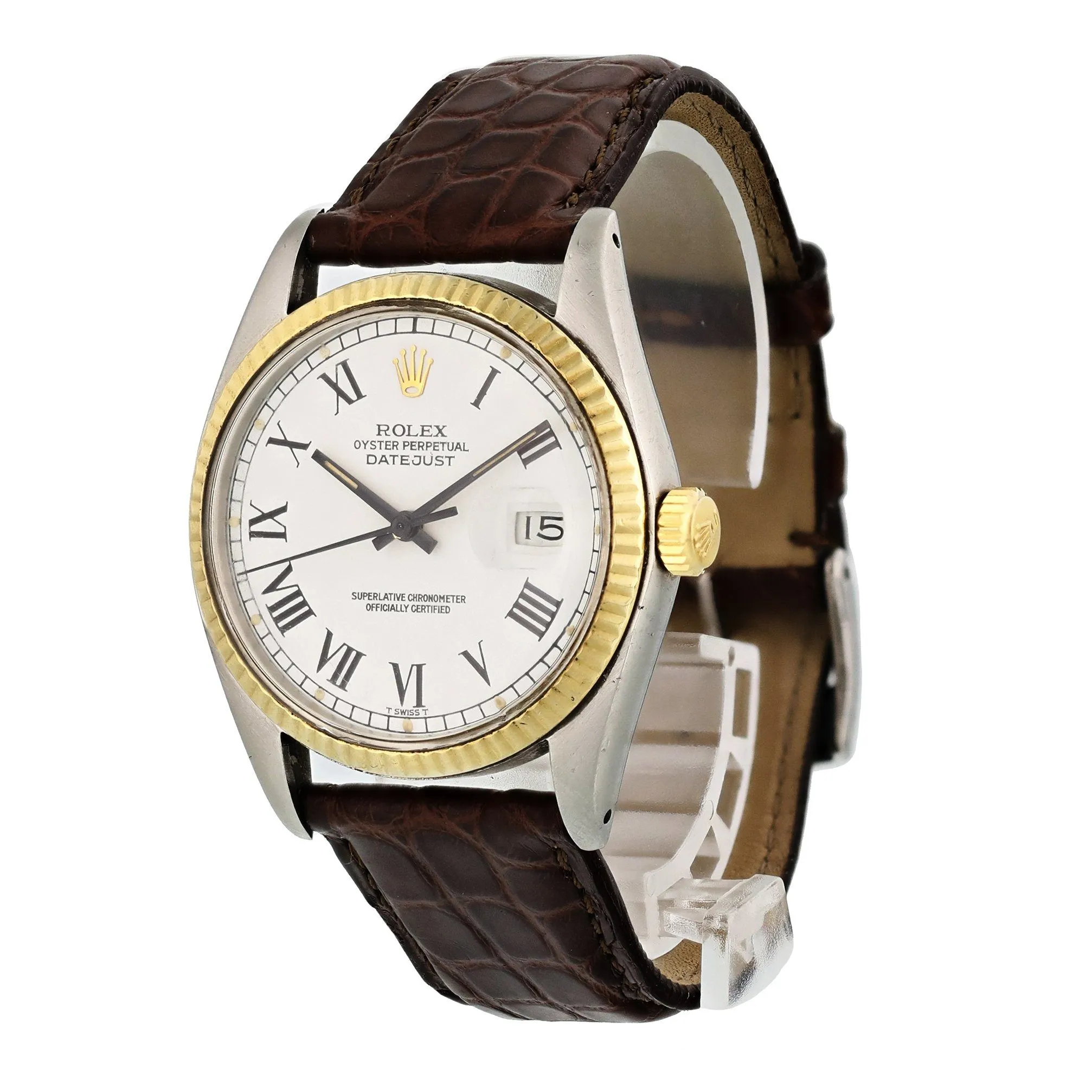 Rolex Datejust 16013 Buckley Dial Men's Watch