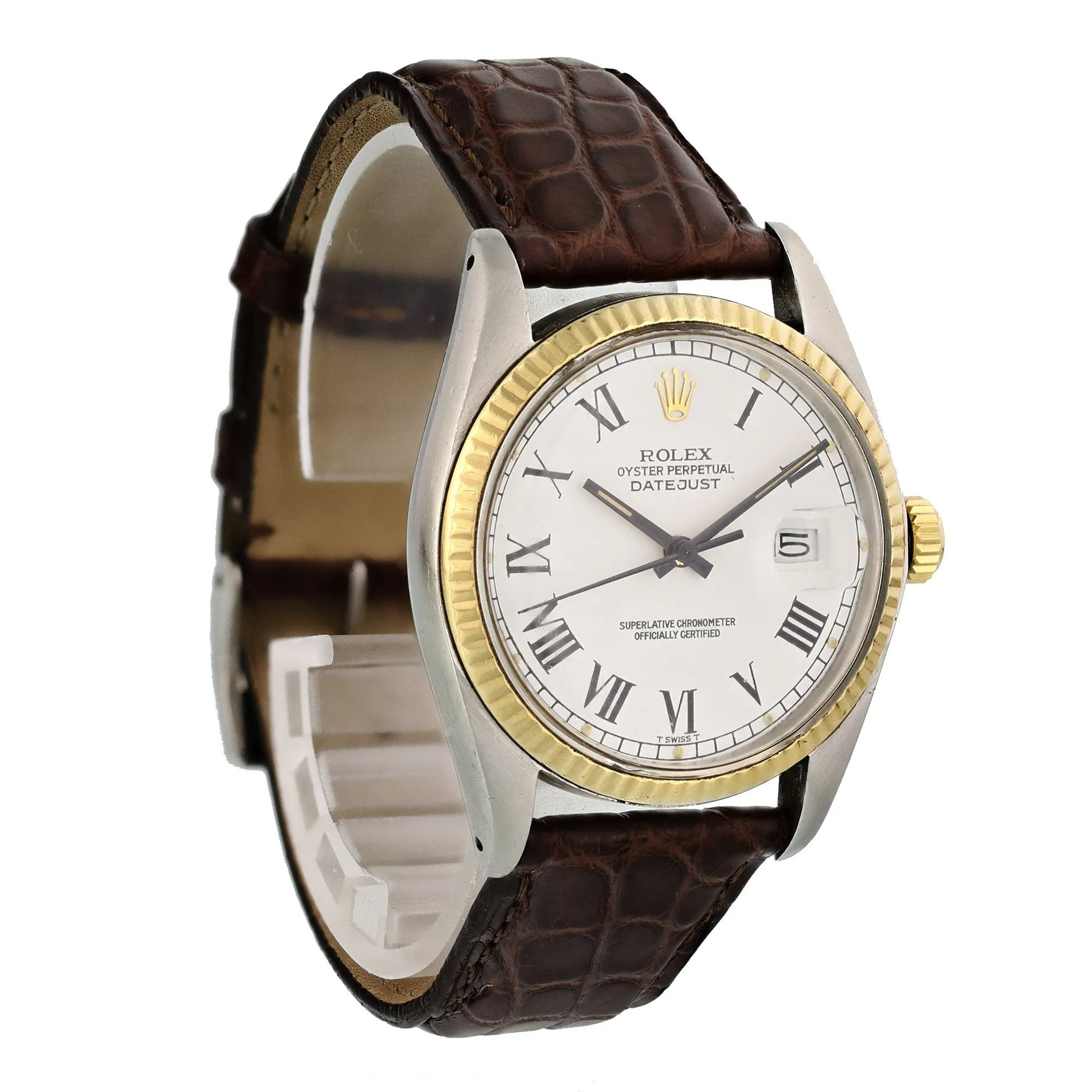 Rolex Datejust 16013 Buckley Dial Men's Watch