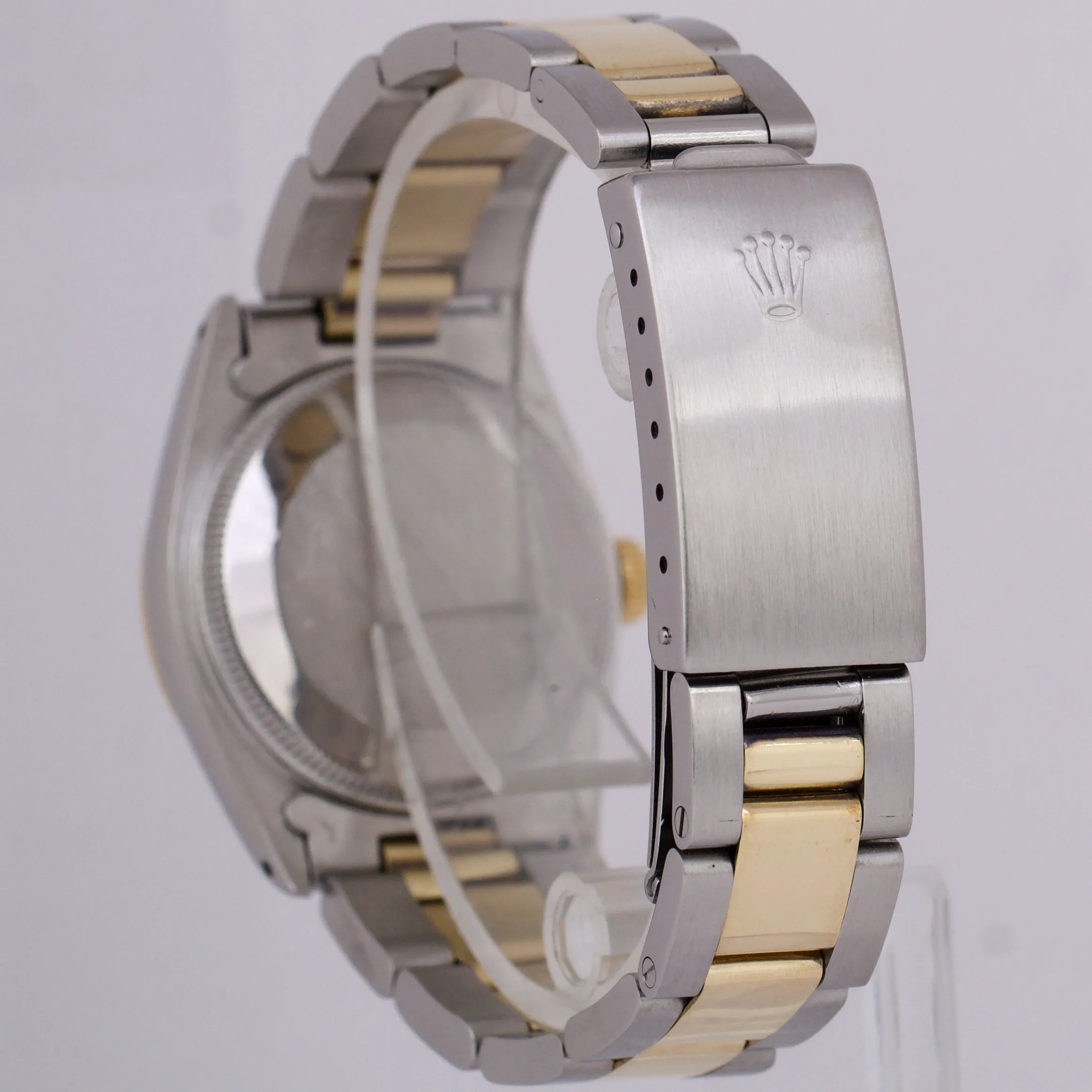 Rolex DateJust 31mm Silver Two-Tone 18k Gold Stainless Steel Oyster Watch 6824