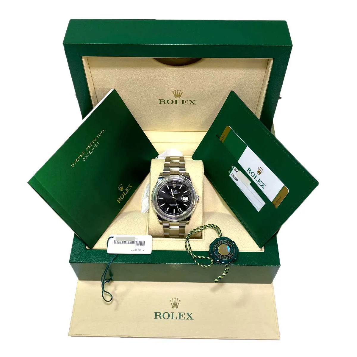 Rolex Datejust 41 Black Dial