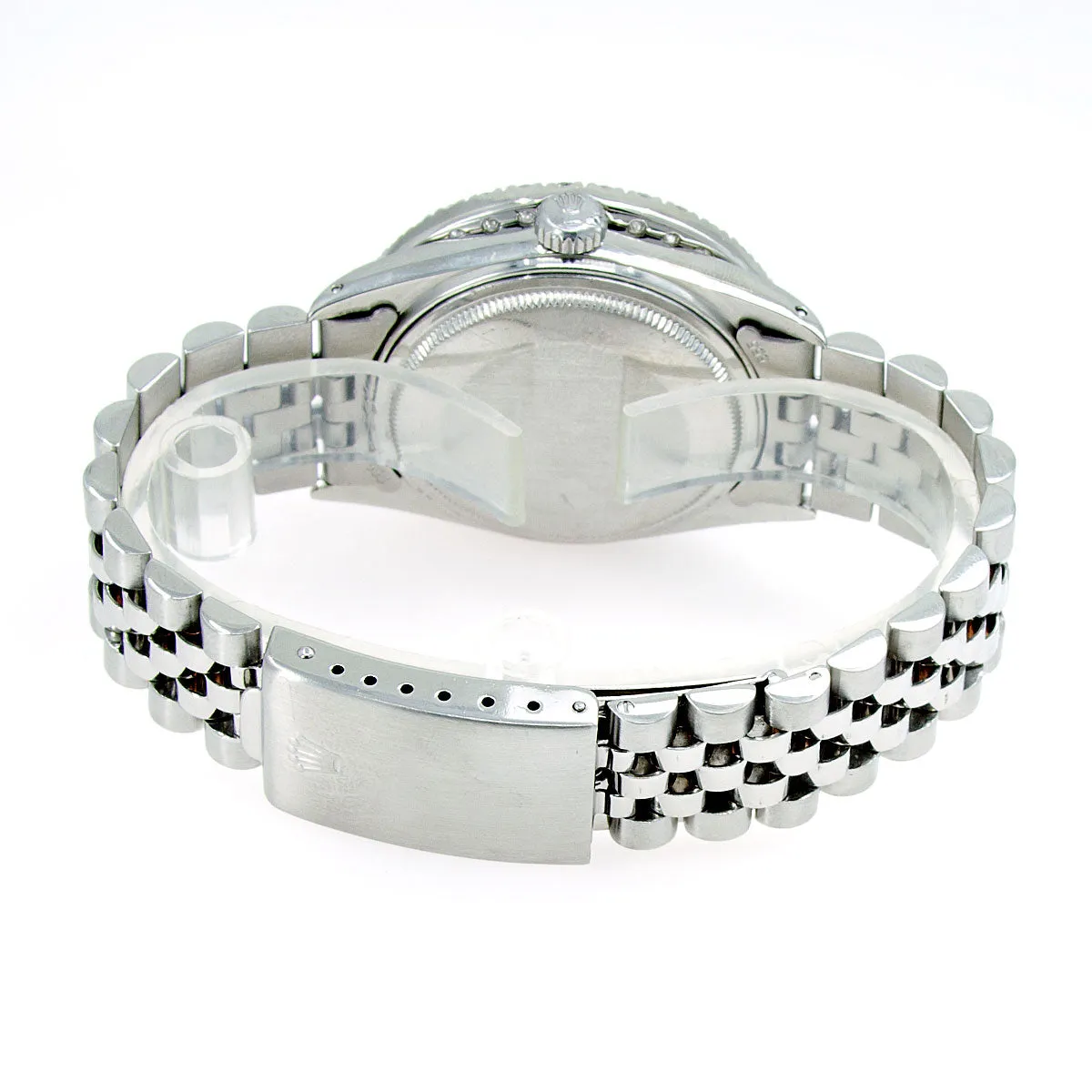 Rolex Datejust SS with Diamond Dial and Bezel