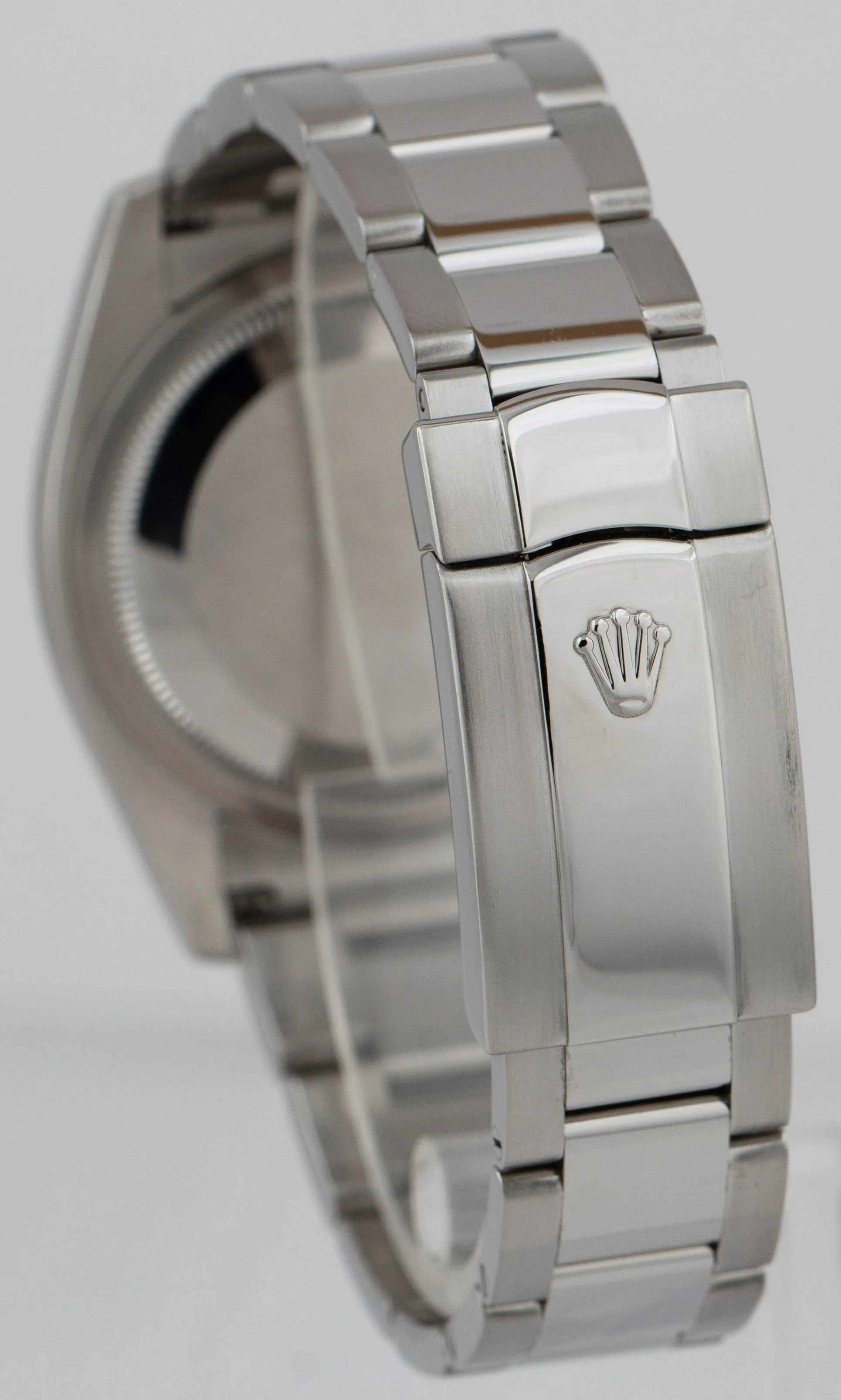 Rolex DateJust TUXEDO PAPERS Red Roulette 36mm Stainless Steel Oyster 116200 B P
