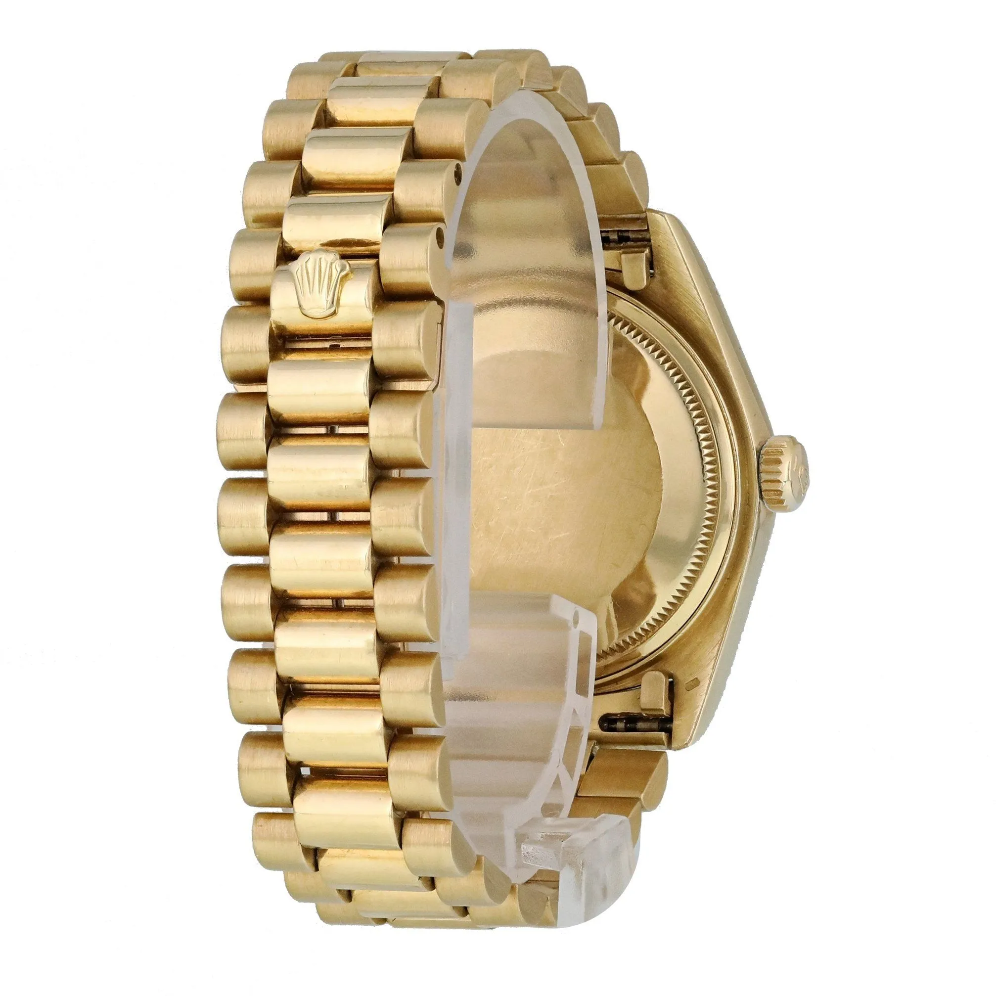 Rolex Day-Date President 18038 Yellow Gold Mens Watch Box Papers
