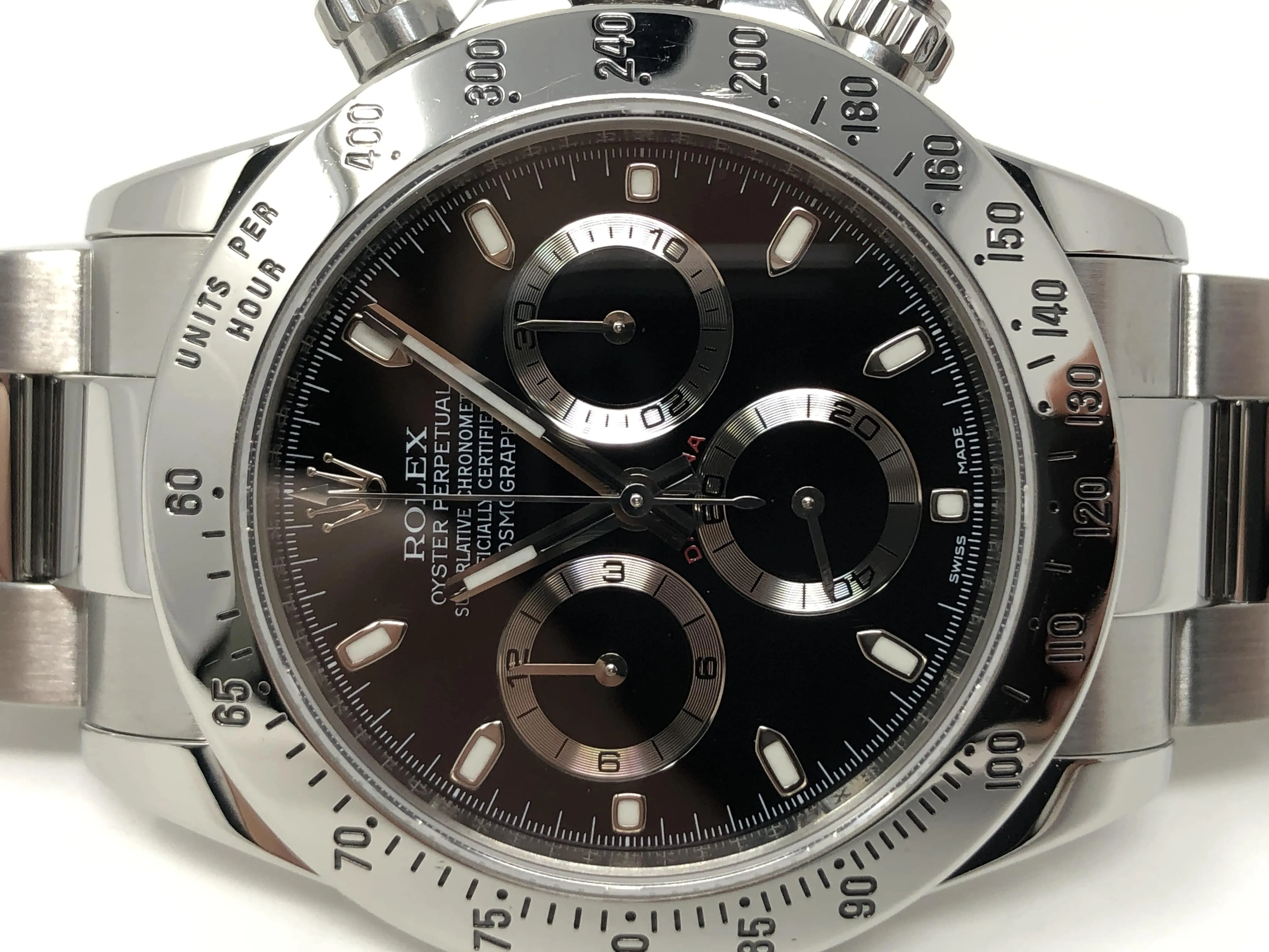 Rolex Daytona Black Dial Chronograph 116520 - Pre-Owned 2010