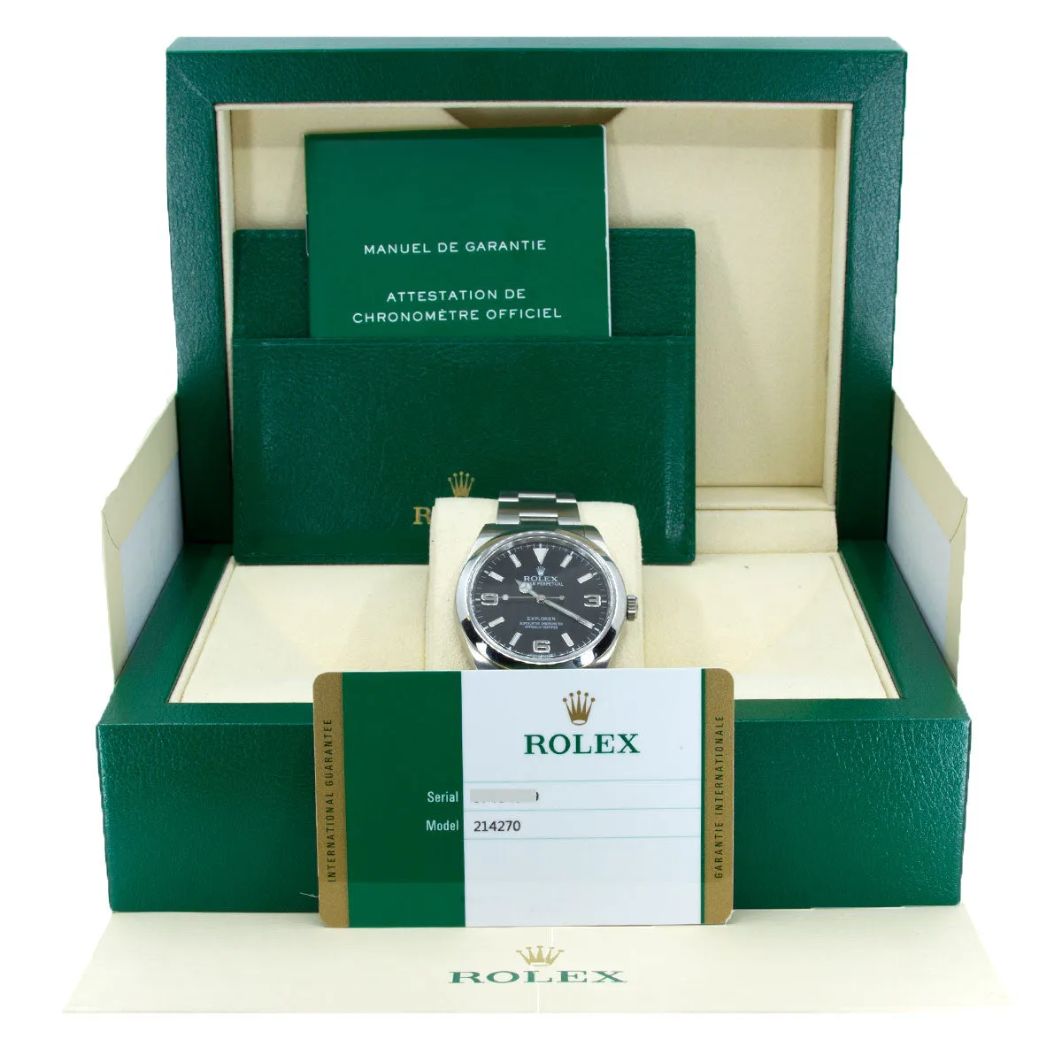 Rolex Explorer I 39mm MK1 Dial