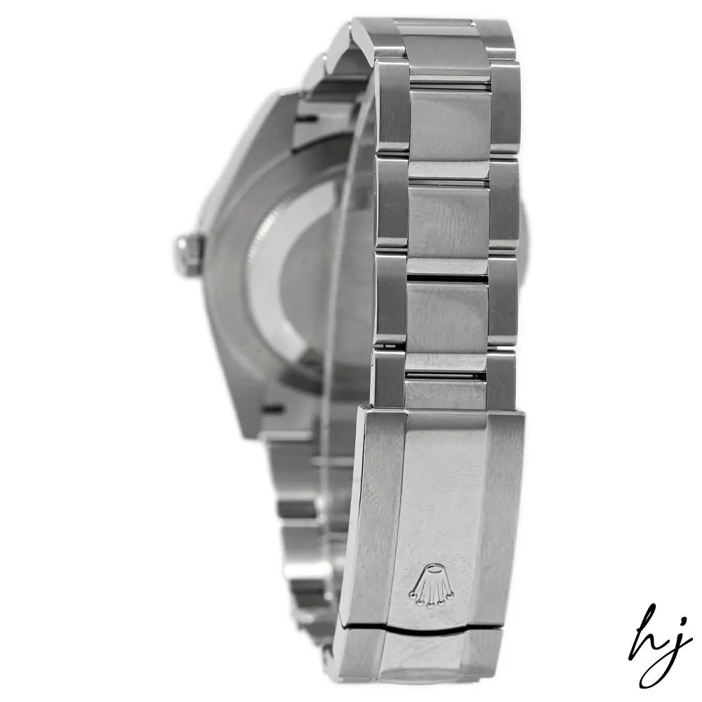 Rolex Men's Datejust 41 Stainless Steel 41mm Rhodium Stick Dial Watch Reference #: 126334