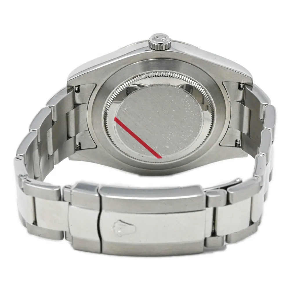 Rolex Men's Datejust II Stainless Steel 41mm Silver Arabic Numeral Dial Watch Reference #: 116334