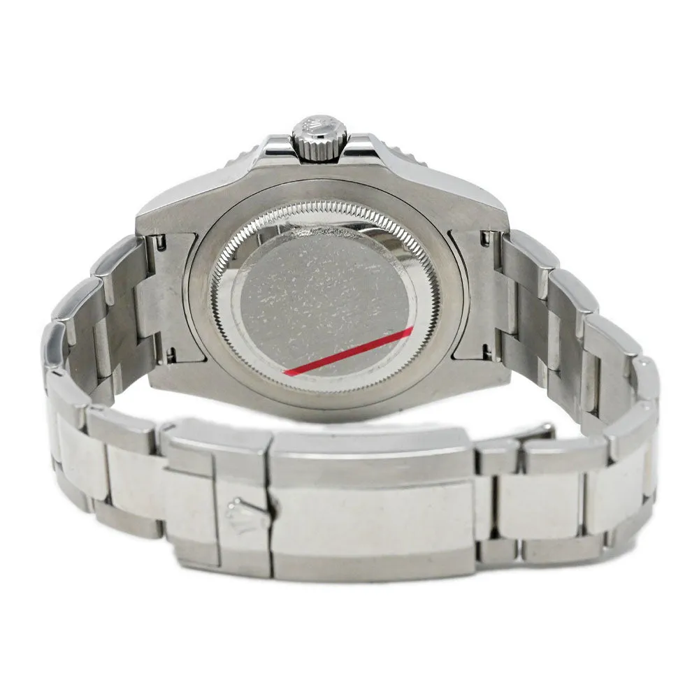 Rolex Men's GMT-Master II Stainless Steel 40mm Black Dot Dial Watch Reference #: 116710LN