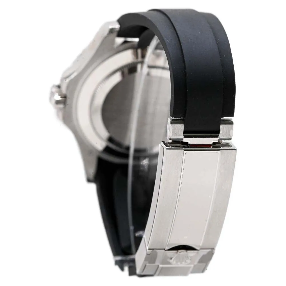 Rolex Men's Yachtmaster White Gold 40mm Black Dot Dial Watch Reference #: 226659
