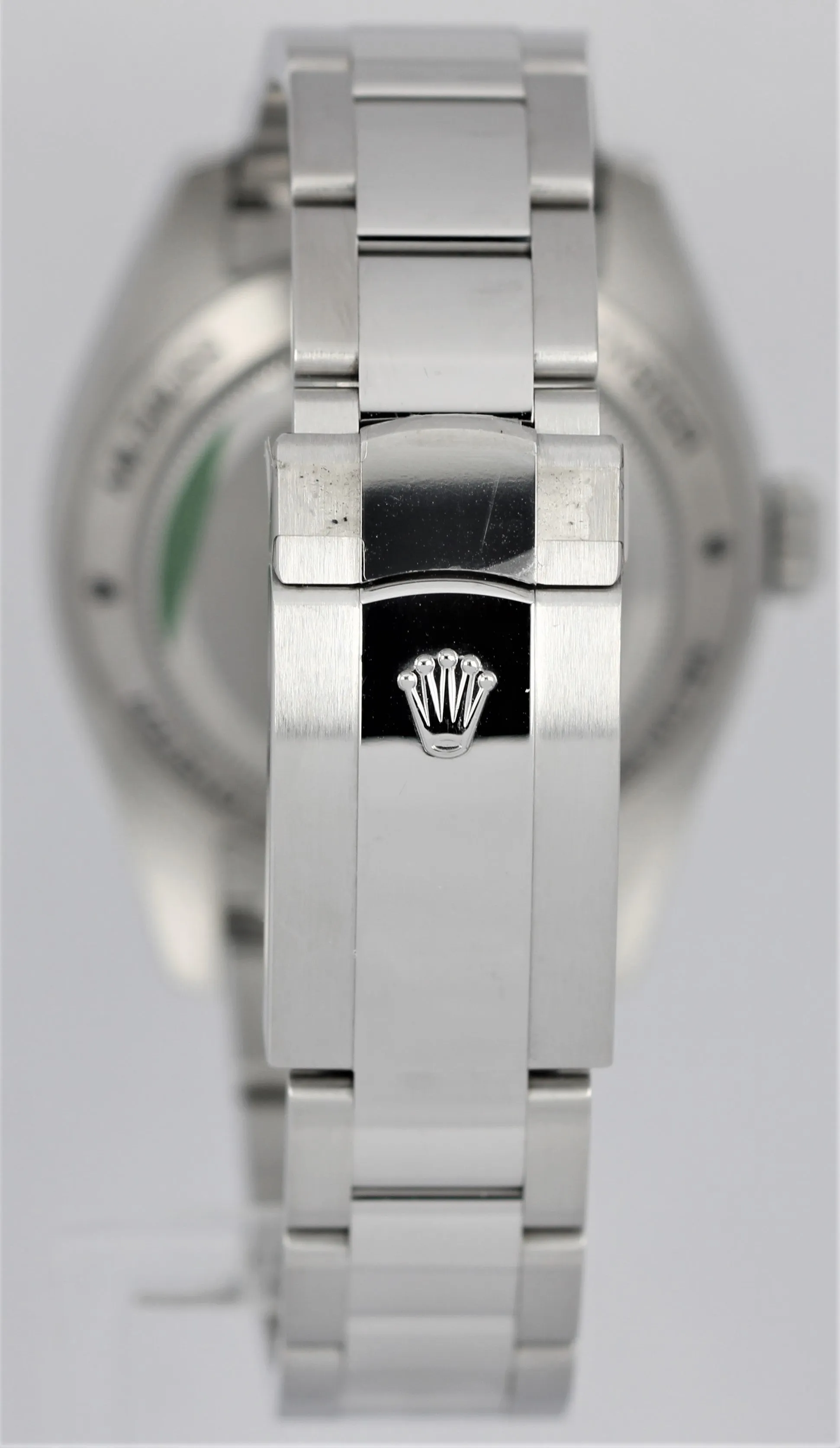 Rolex Milgauss Stainless Steel Green Sapphire Black 40mm 116400GV Watch B P