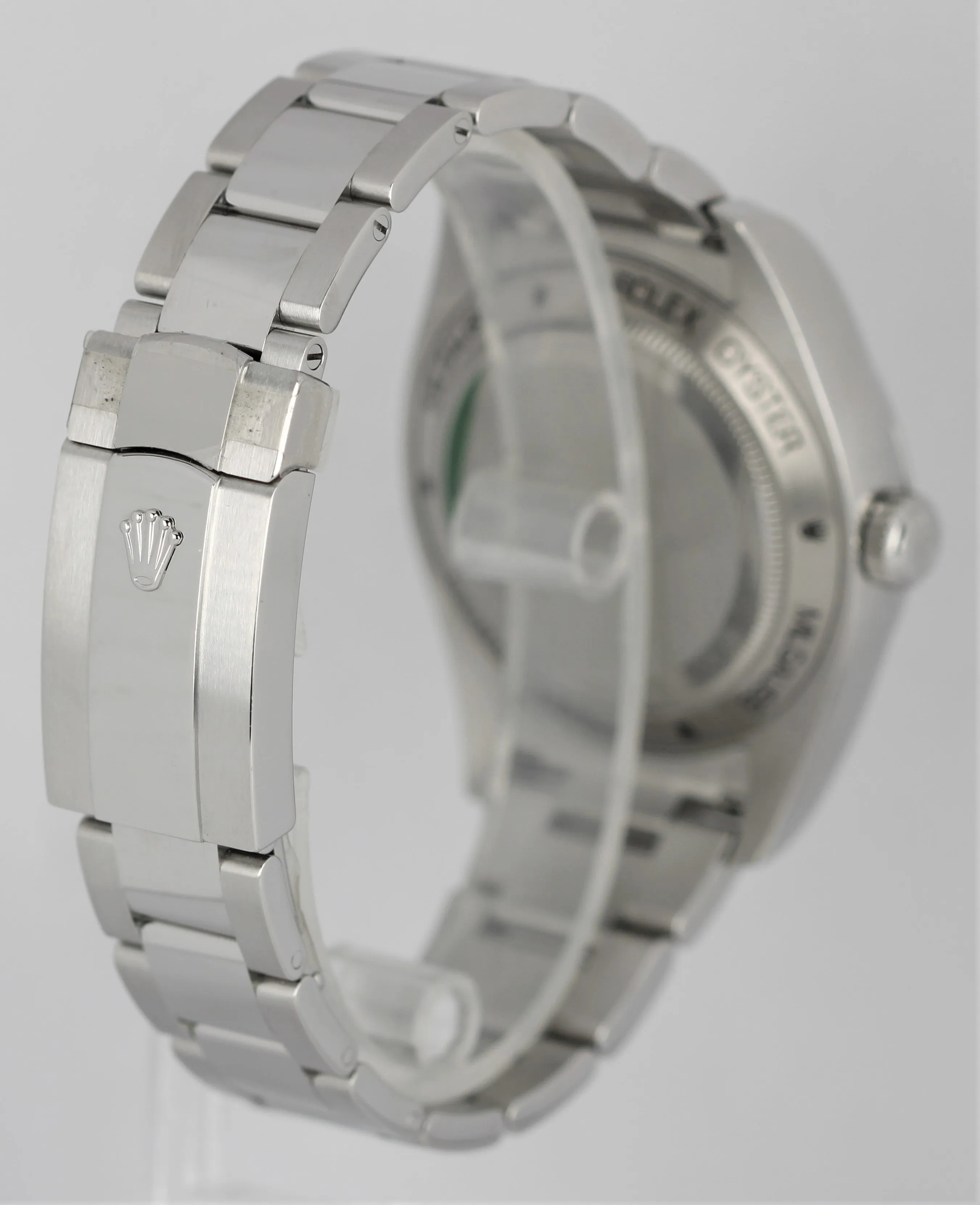 Rolex Milgauss Stainless Steel Green Sapphire Black 40mm 116400GV Watch B P