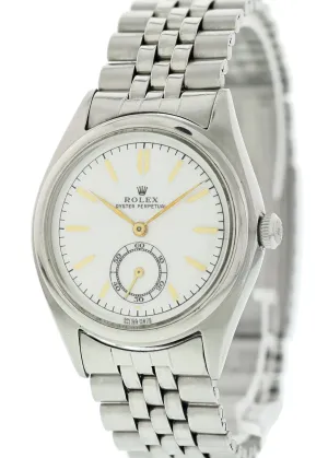 Rolex Oyster Perpetual 5026 Bubble Back Men's Watch
