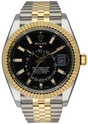 Rolex Sky Dweller 326933 Men's Watch Box & Papers