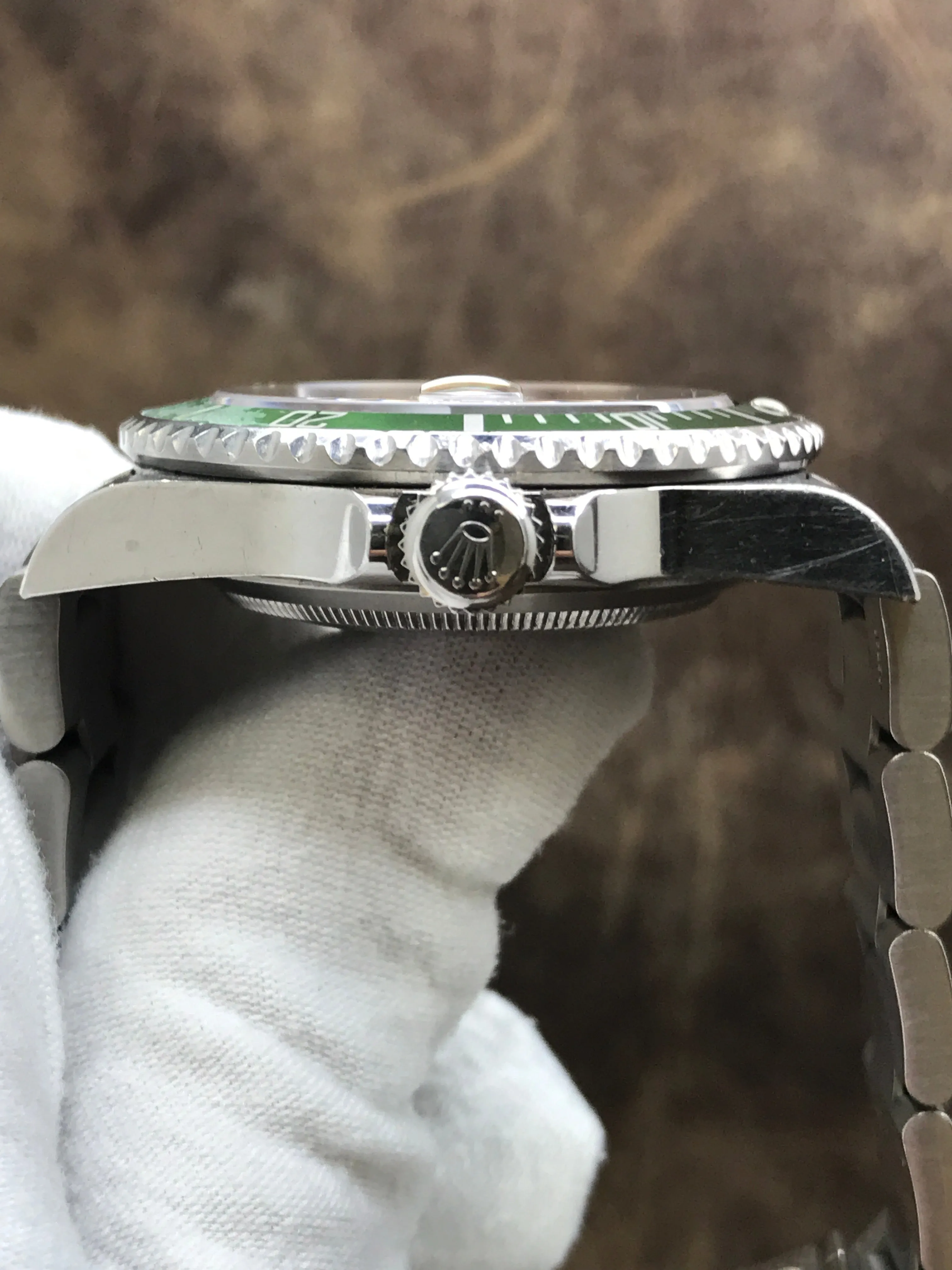 Rolex Submariner 50th Anniversary FAT - FLAT 4 Anniversary 16610V Black Dial Automatic Men's Watch