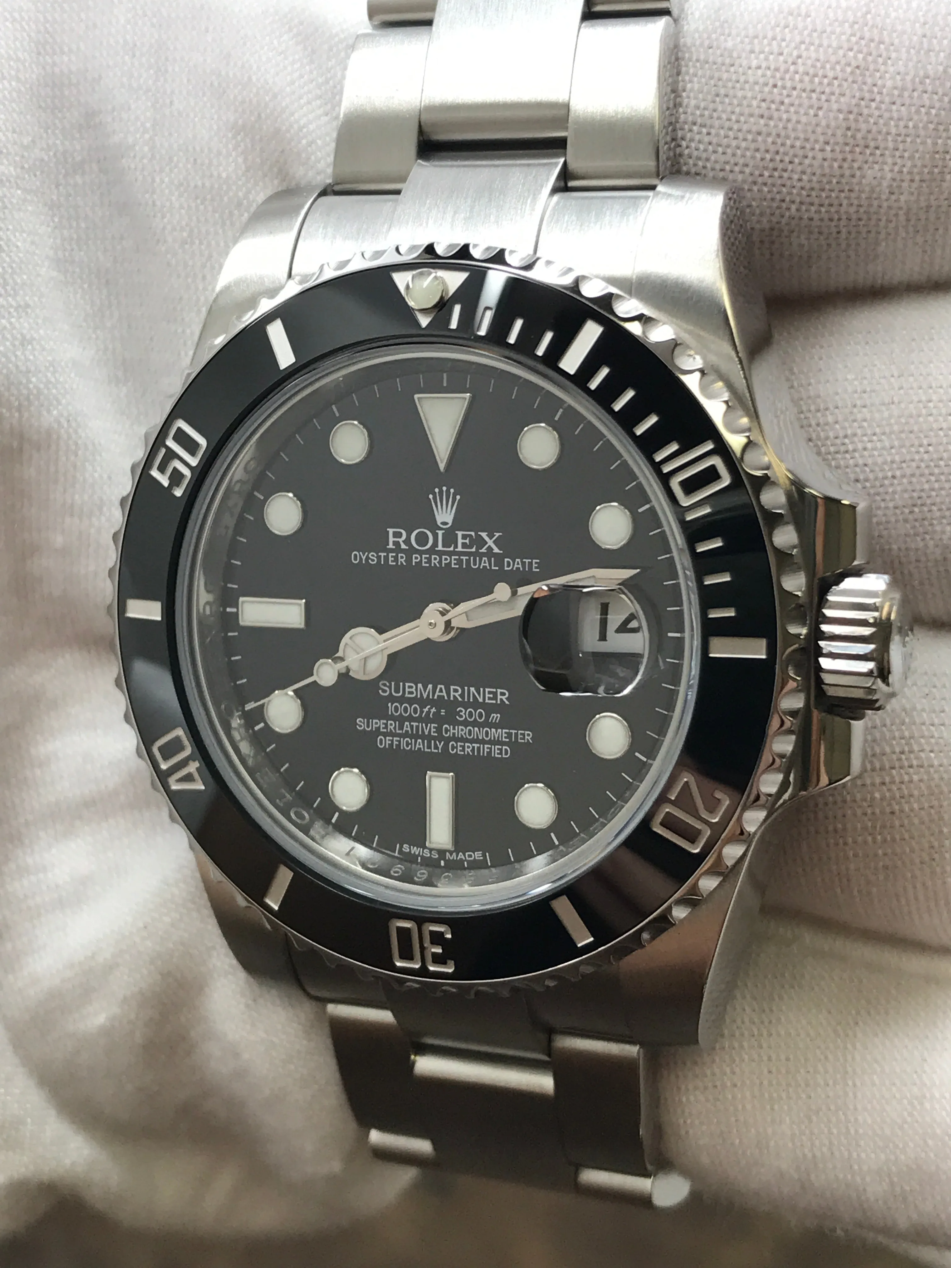 Rolex Submariner Date 116610LN Black Dial Automatic Men's Watch