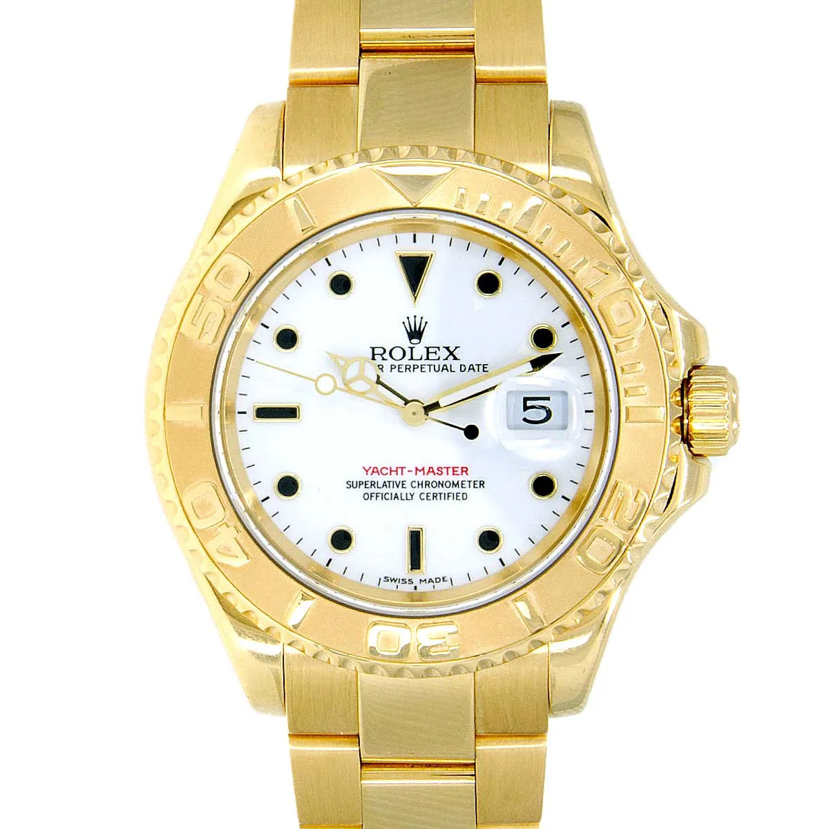 Rolex Yacht-Master 18K with Box & Papers